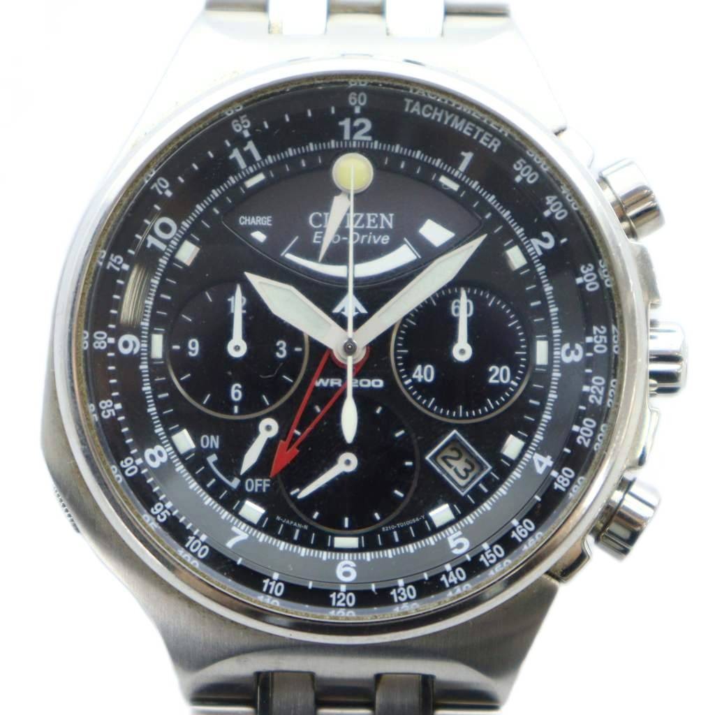 Y1111 Citizen CITIZEN E210T006086 Ecodrive Ecodrive Watch Solar Chronograph Logo