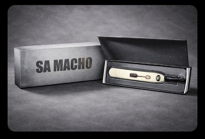 MSRP $350 || Straight Ahead Men's SA MACHO Black Hair & Beard Straightener