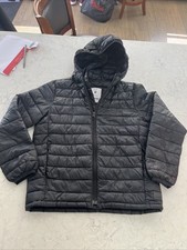 Gap kids water resistant lightweight black jacket size medium/8 EUC