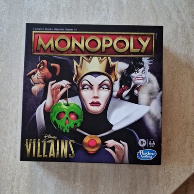 Monopoly: Disney Villains  Hasbro französisch. Unbespielt Neu!