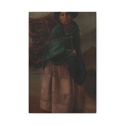 Unidentified (South American) - Quechua Girl - ca. 1890-1892 - Canvas Wall Art