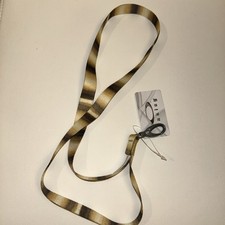 New Rare Vintage Oakley Lanyard brown yellow