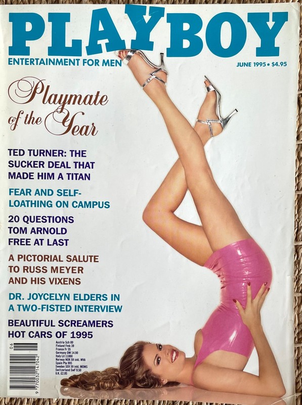 PLAYBOY MAGAZINE JUNE 1995 ISSUE - PLAYMATE OF THE YEAR ! HOT CARS OF '95