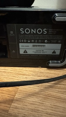 Wireless Sonos Subwoofer, Powers On And Connects To App. Dont Have Full Setup 