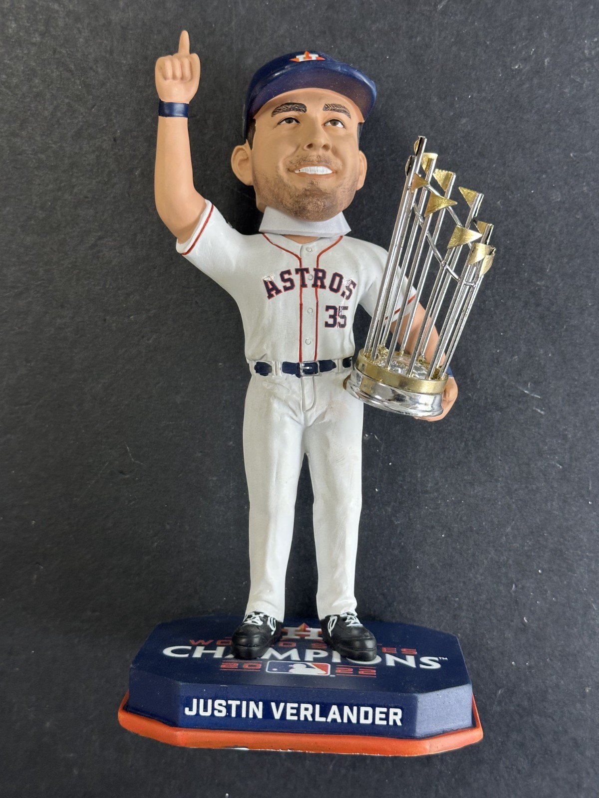 Justin Verlander Houston Astros 2022 World Series Champions Bobblehead FOCOPROBSTEIN is actively accepting consignments !!