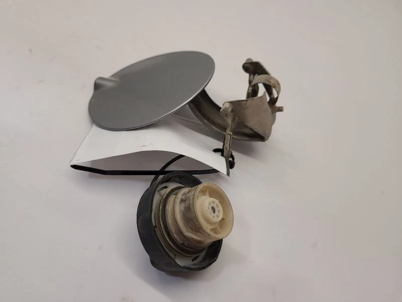 2008-2014 Dodge Avenger Fuel Filler Door Silver - Image 3 of 4