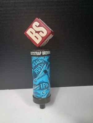 Bootstrap Brewing Company Insane Rush IPA  10 IN  Beer Tap Pull Handle