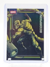 SCORPION 2026 TOPPS CHROME MARVEL COMICS BLACK REFRACTOR /10 #147 Q4710