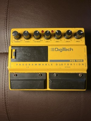 Digitech PDS 1550 DOD Programmable Distortion Yellow Vintage (See Description)