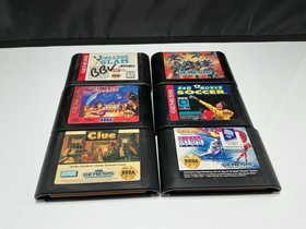 Sega Genesis Model 2 Console Bundle with 5 Controllers & 19 Games Untested