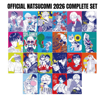 Summer Comic Fair NatsuComi 2026 Metakira Promo Card complete Set 22 JP Signed