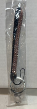 Pink Beaded Wrist Strap Wristlet Purse Strap Key Chain Key Fob NEW in Package