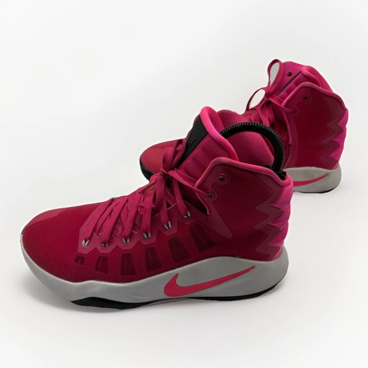 Mens Size 7.5 Nike HyperDunk 2016 Basketball Shoes Breast Cancer‎ Awareness Pink Nike ZOOM HYPERDUNK 2016 BREAST CANCER Pink Wh Blk SIZE 13.5  main image 3