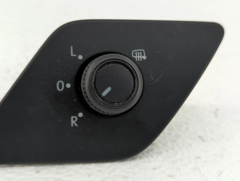 Volkswagen Jetta 2018 espejo lateral interruptor perilla negro LEZEY Foto 2 de 4