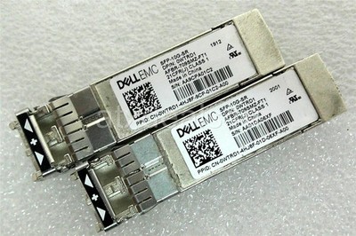 Dell WTRD1 SFP-10G-SR SFP+ 10Gb 850nm Optical Transceiver Module Lot of 2