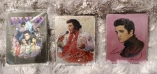 Lot of 3 - Elvis Presley Refrigerator Magnet 3.5"x2.5"