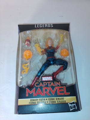 Captain Marvel Binary Form Movie Series Marvel Legends Action Figure MIB 2018