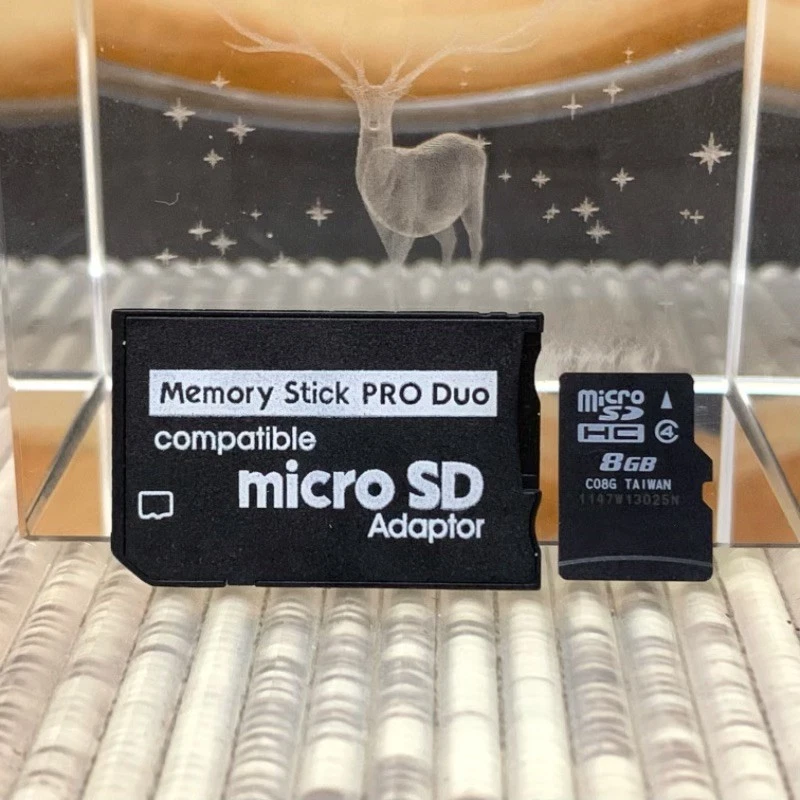 1G-32GB MicroSD Card + MS Adapter Memory Stick Card for Sony PSP & Cameras - Image 3 of 4