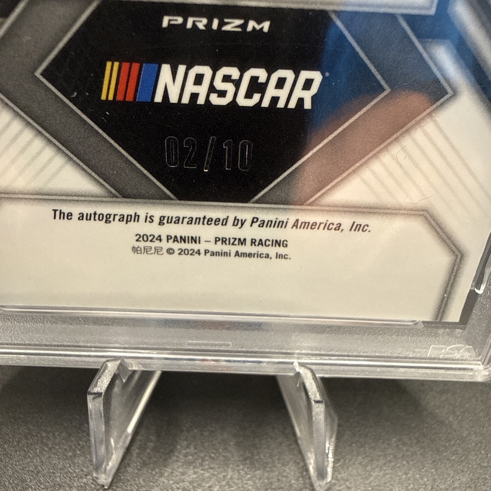 Hailie Deegan Green Pulsar Refractor SS-HDN Auto #2/10 PSA 10/Auto 10  Pop 1 🔥 view 3
