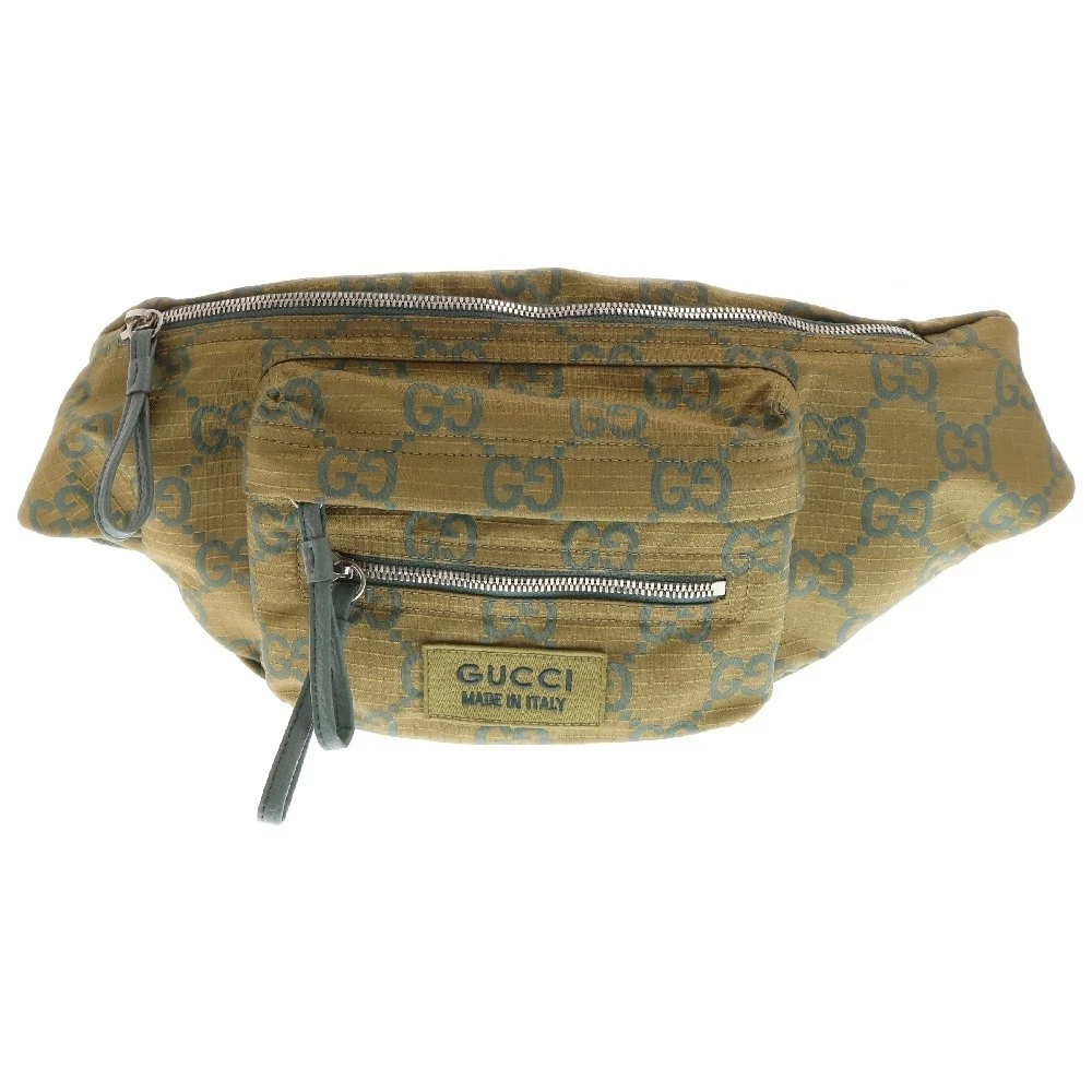 Grand sac ceinture GUCCI GG Ripstop kaki 792287