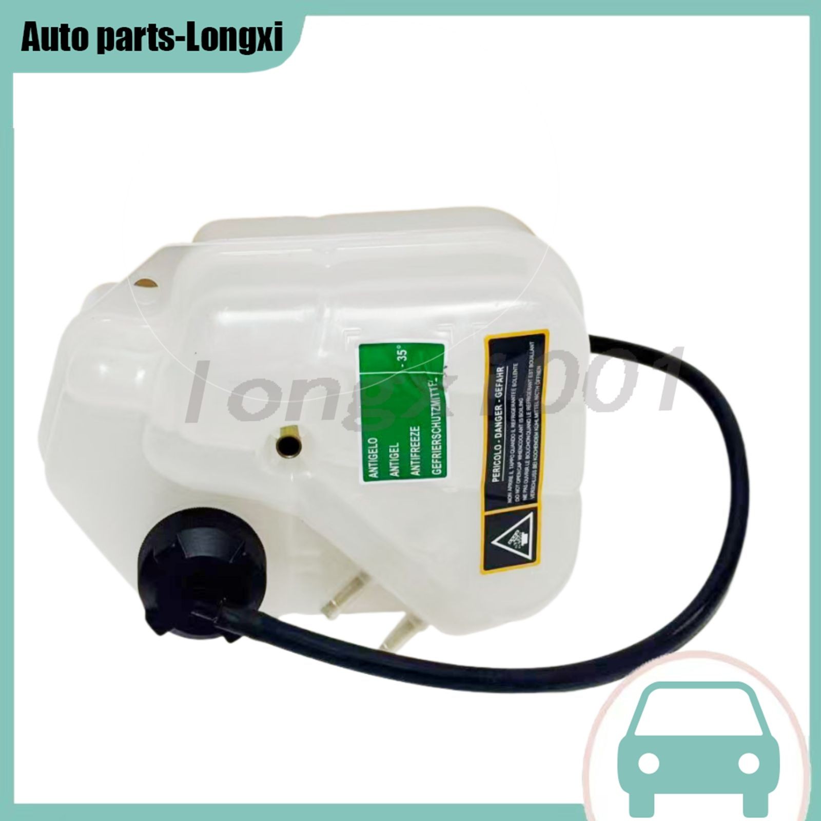 For 296547 Maserati GranTurismo 2007-2017+ 4.2L 4.7L Coolant Expansion Tank
