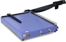 T15 Commercial Guillotine Paper Trimmer, Sturdy Metal Base, 15" Cut Length, 15 S