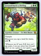 MTG Groundchuck  Dirtbag Normal R Teenage Mutant Ninja Turtles TMT 115 NM Magic