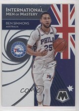 2019-20 Panini Mosaic International Men of Mastery Ben Simmons #3 zk7