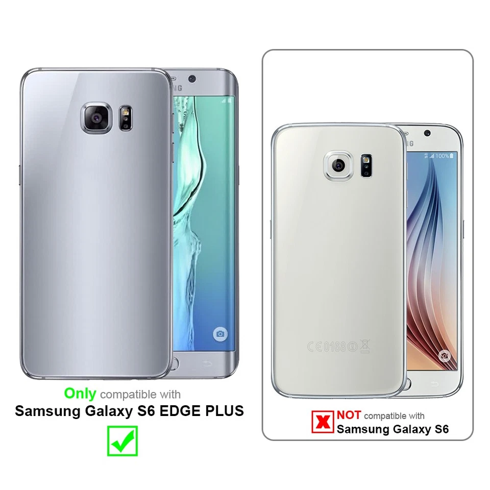 Custodia per Samsung Galaxy S6 EDGE PLUS Protezione Silicone Cover TPU Coperchio - Immagine 2 di 4