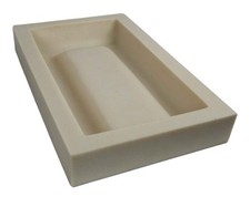 Stone Master Molds, Concrete Splash Block Mold, 16.5"L x 9.5"W x 2.25"D