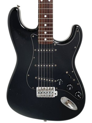 Squier Silver Series SST-33 FujiGen Stratocaster 1991-92 Black Player Mod MIJ