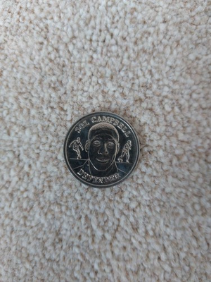 #ad Sainsburys Official England Squad Medal Collection 1998 Sol Campbell GBP 1.77