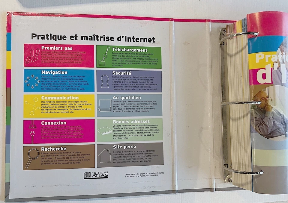 Classeur Maitrise et pratique internet Edition Atlas - Photo 3/4