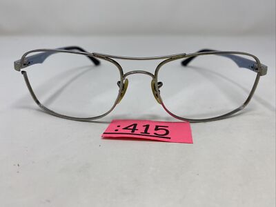 Ray-Ban Italy RB3484 029/78 60-17 3P Silver Full Rim Metal