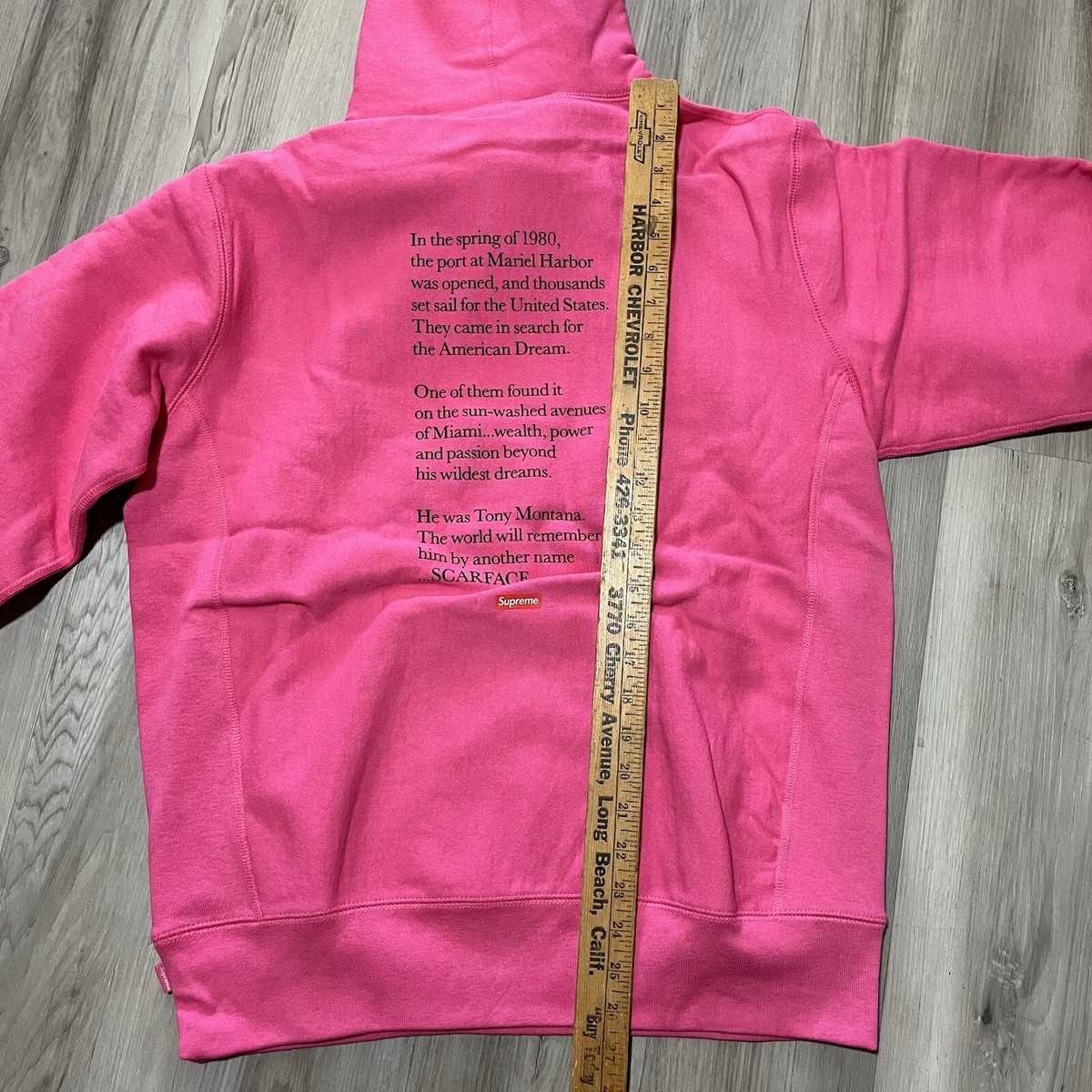 Supreme Scarface Hoodie Size Medium Authentic NWOT GMA1 | eBay Supreme Scarface Hoodie Size Medium Authentic NWOT GMA1 | eBay