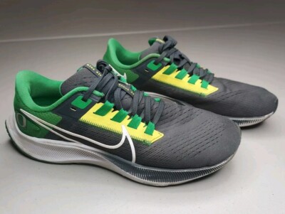 Nike Oregon Ducks College Air Zoom Pegasus 38 Running Shoes DJ0840-001 Mens 8