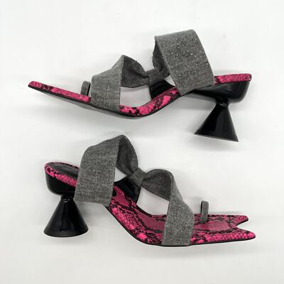 Paula Canovas Del Vasヒールサンダル ブラック 36 Paula Canovas Del Vas ウィメンズ シューズ | SSENSE 日本