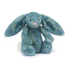    Bashful Luxe Bunny Azure 25th Anniversary Easter Bunny 12" Blue