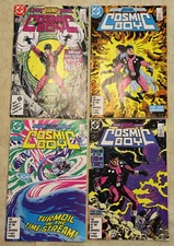 COSMIC BOY #1 - 4 (1986) Complete Set NM (DC Comics lot) !!