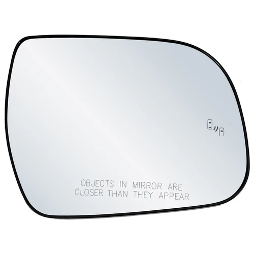 Passenger Side Mirror Glass Assembly For 11-20 Toyota Sienna Heated Blind Spot