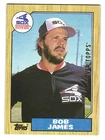 1987 Topps Baseball Bob James #342 PSA 9