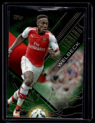 2014 Topps Premier Gold New Signings Green /60 Danny Welbeck Arsenal