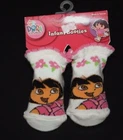 New Dora Baby Socks Girls size 6-12 months Baby Booties  --ZZ -9