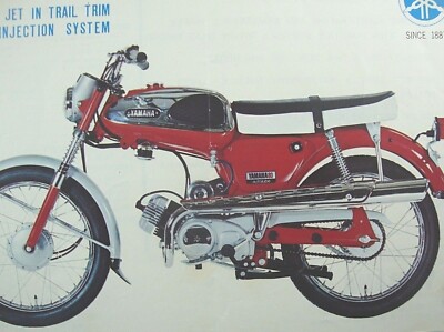 YAMAHA YGS1 80 ROTARY JET SPORT 1967 Genuine OEM Sales Brochure