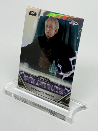 2024 Topps Chrome Star Wars The Rise of Palpatine Civil War Insert #RP-4 - Picture 3 of 3