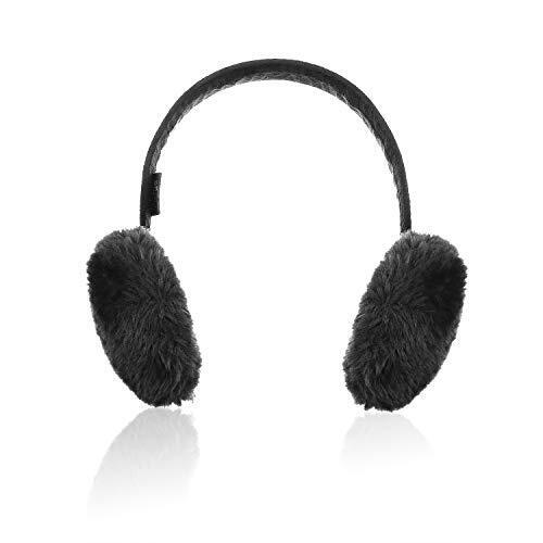 Classic Unisex Ear Warmer/Earmuffs-Winter Warm Ear Muff Outdoor Foldable Black
