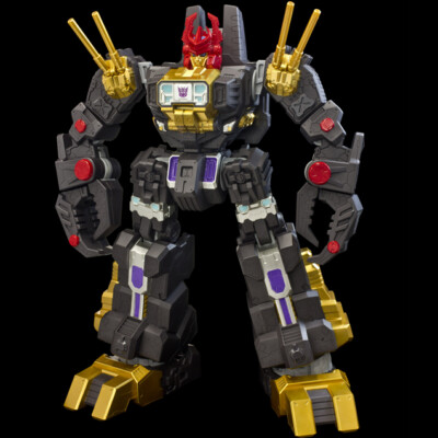 Sentinel Transformers Gigantic Action Black Zarak Action Figure