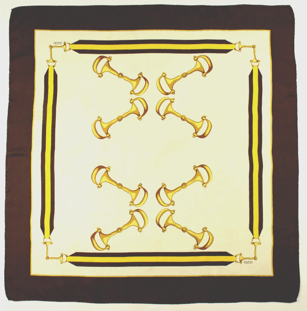 Authentique foulard vintage 