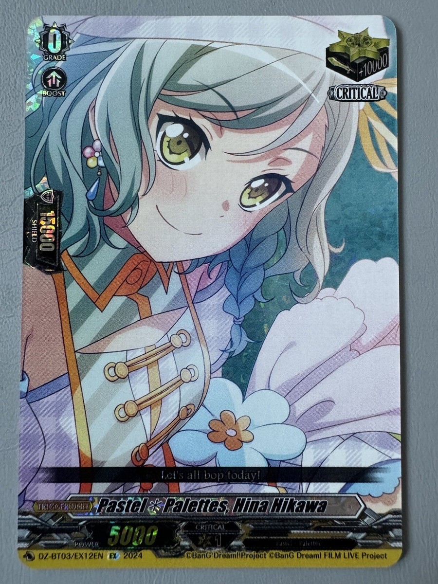 CARDFIGHT VANGUARD PASTEL PALETTES HINA HIKAWA (BANG DREAM!) DZ