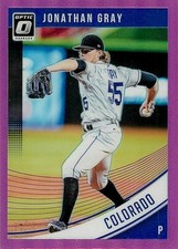 2018 Donruss Optic Pink #90 Jonathan Gray ROCKIES